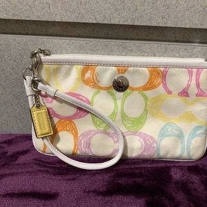 Coach wristlet